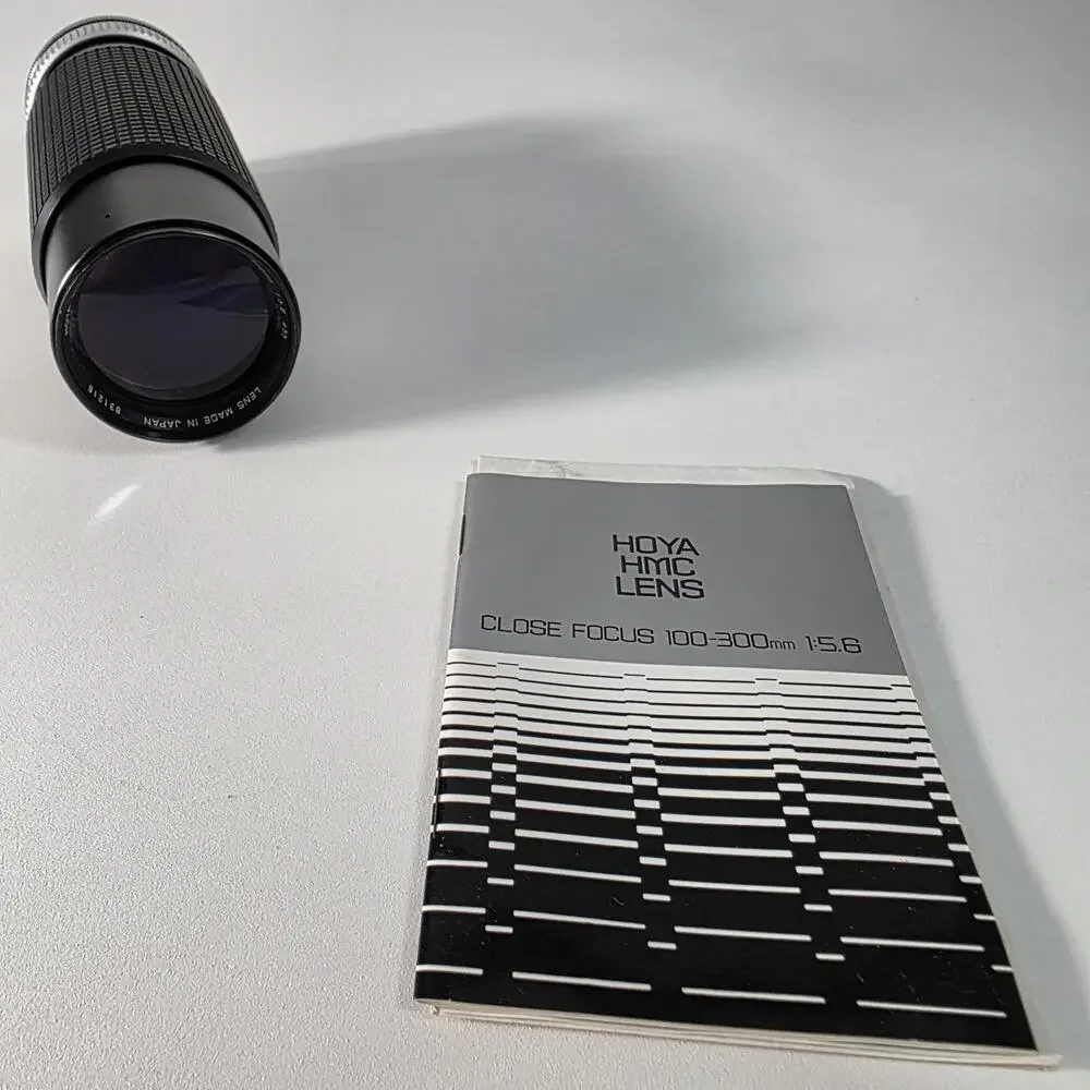HOYA HMC 100-300MM F 5.6 ZOOM LENS FOR CANON